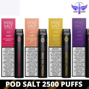 pod salt go 2500 puffs