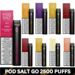 POD SALT GO DISPOSABLE 2500 PUFFS 20MG - Image 12