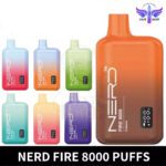 Nerd Fire 8000 Puffs Disposable Vape In Dubai - Image 2