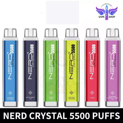 Nerd crystal 5500 puffs