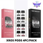 VAPORESSO XROS REPLACEMENT PODS 4PC/PACK - Image 2