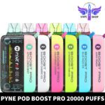 PYNE POD Boost Pro 20000 Puffs 50MG Disposable Vape in Dubai