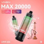 VNSN Max Shisha 20000 Puffs 50MG Disposable Vape in Dubai - Image 9