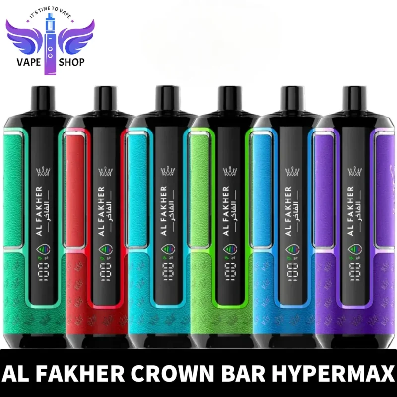 al fakher crown bar hypermax 15000 puffs