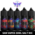 SAM VAPES Salt Nicotine 30ml E-Liquid 30mg & 50mg Vape Juice in Dubai, UAE
