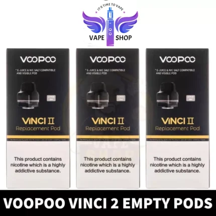 VOOPOO Vinci 2 Pods 6.5ml Replacement Pod Cartridge for Vinci 2 & Vinci X2 in Dubai, UAE