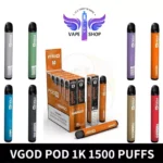 Vgod Pod 1k 1500 Puffs Disposable Vape In UAE - Image 2