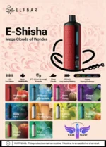 ELF BAR E-Shisha 16000 puffs Mega Cloud DTL 0.5% Nicotine - Image 8