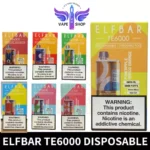 Elf Bar TE6000 5% Us Version Disposable Vape In Dubai best online shop