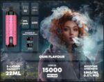 Crown Bar Pro Max Al fahker Disposable 15000 Puffs Rechargeable Vape in Dubai, UAE - Image 8