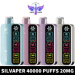 Silvaper 40000 Puffs 20MG 4 Mode Adjustable Ice Disposable Vape