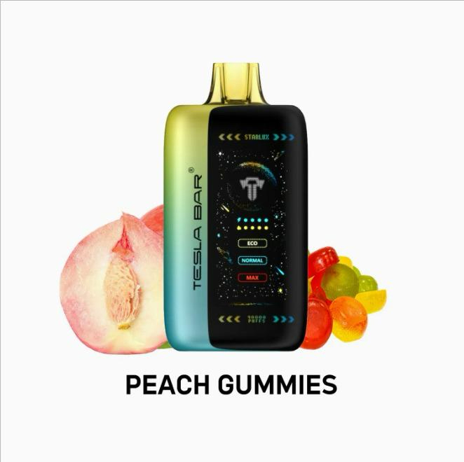 TESLA-BAR-XT-40000-PUFFS-PEACH-GUMMIES