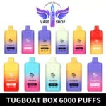 Tugboat Box 2% & 5% nicotine 6000 Puffs Rechargeable Disposable Vape - Image 3
