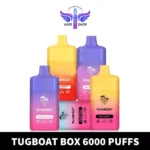 Tugboat Box 2% & 5% nicotine 6000 Puffs Rechargeable Disposable Vape - Image 4