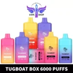 Tugboat Box 2% & 5% nicotine 6000 Puffs Rechargeable Disposable Vape - Image 2