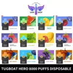 TUGBOAT HERO 8000 puffs disposable in dubai - Image 2