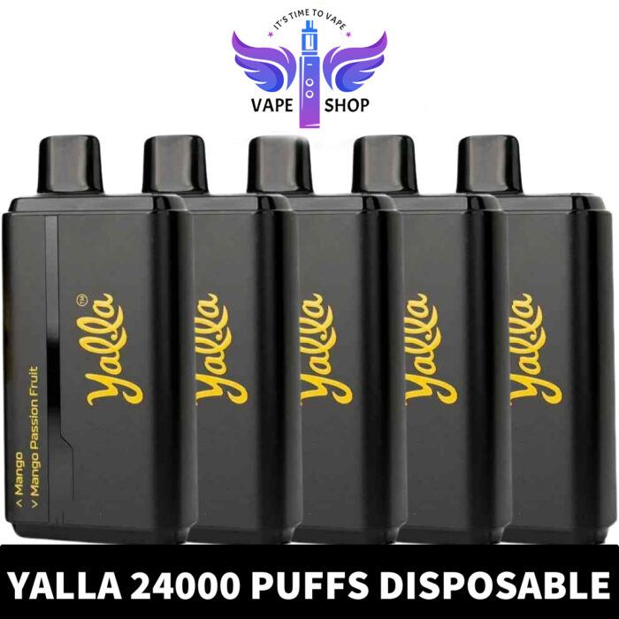 YALLA 24000 Puffs 50MG Nicotine disposable vape