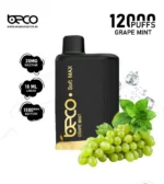 Beco Soft Max 12000 Puffs 20MG Nicotine None Rechargeable Disposable - Image 6