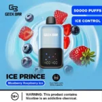 Geek Bar Ice Prince Upto 50000 Puffs 50mg Nicotine Disposable - Image 2