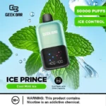 Geek Bar Ice Prince Upto 50000 Puffs 50mg Nicotine Disposable - Image 3