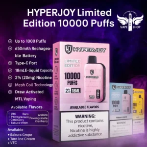 HYPERJOY Limited Edition 10000 Puffs