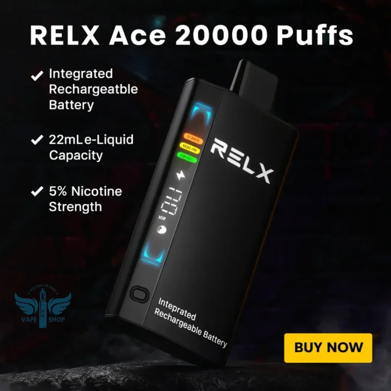 RELX Ace 50mg 20000 Puffs