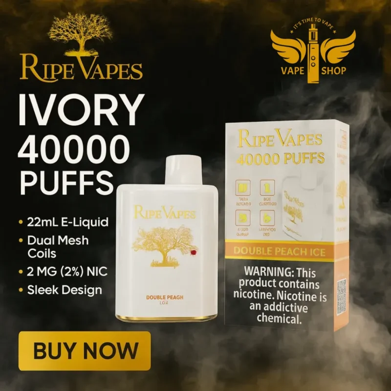 Ripe Vapes IVORY 40000 Puffs