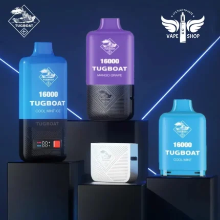Tugboat Super 16000 Pod Cartridges 5%Nicotine Disposable Vape