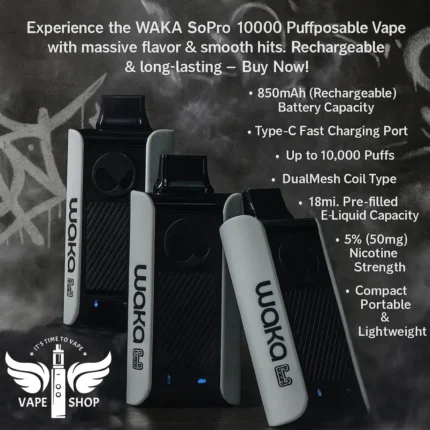 WAKA Sopro 50mg 10000 Puff